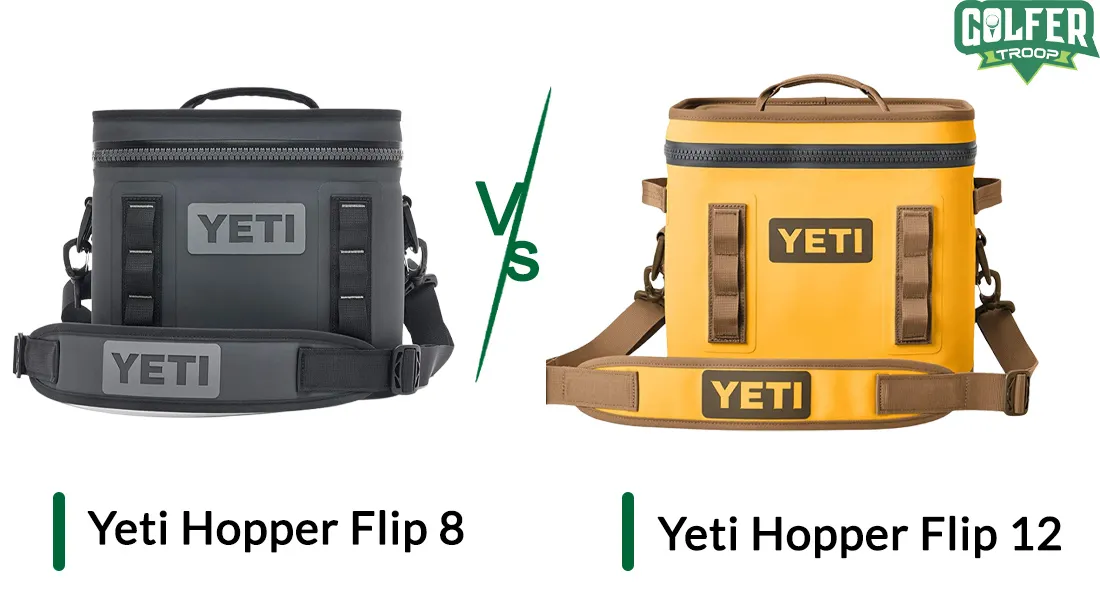 Replying to @slgreg Size comparison of YETI's Hopper Flip 8 and Flip 1